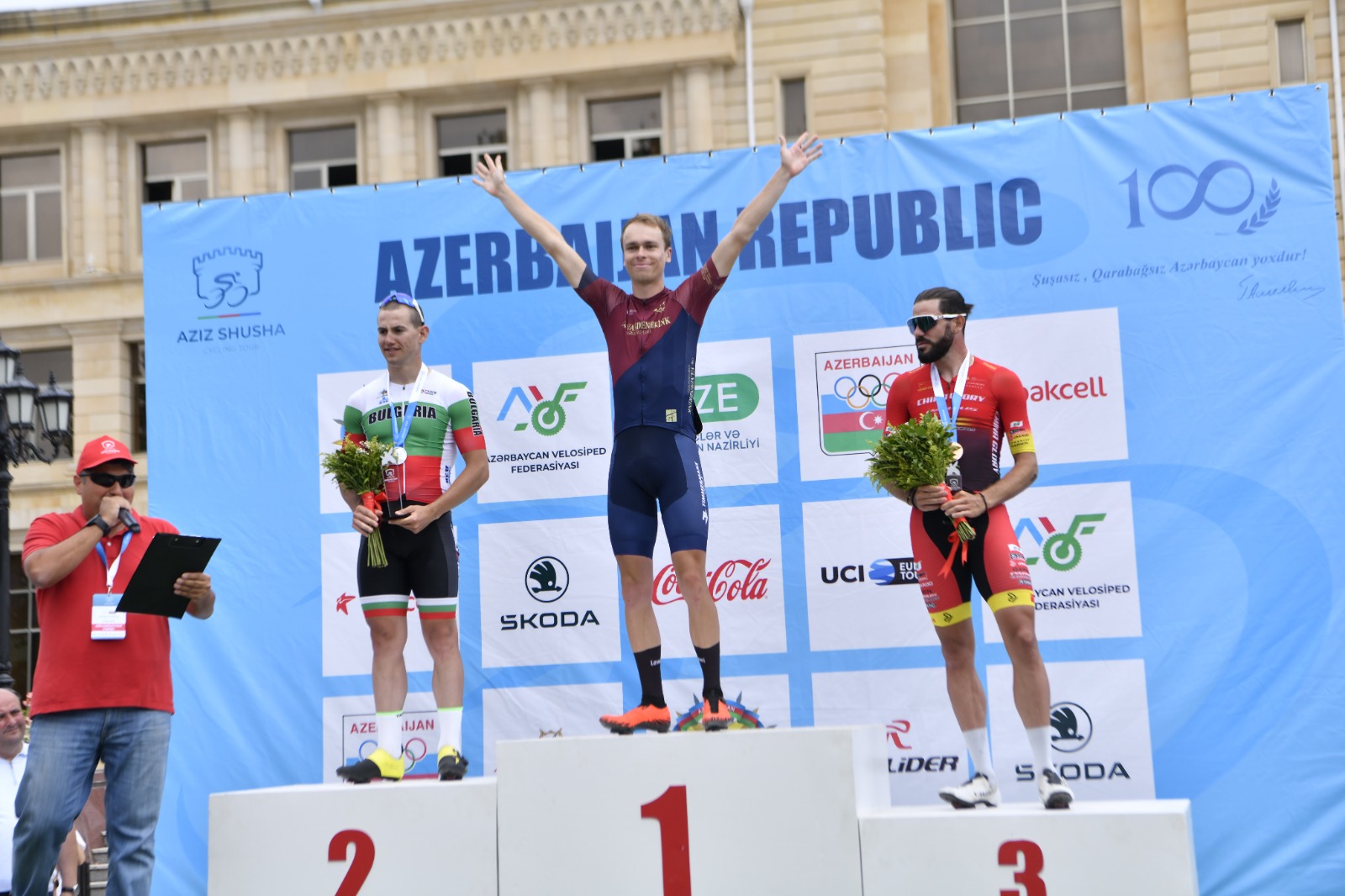 "Əziz Şuşa” beynəlxalq velosiped yarışının ikinci mərhələsinin qalibləri müəyyənləşib