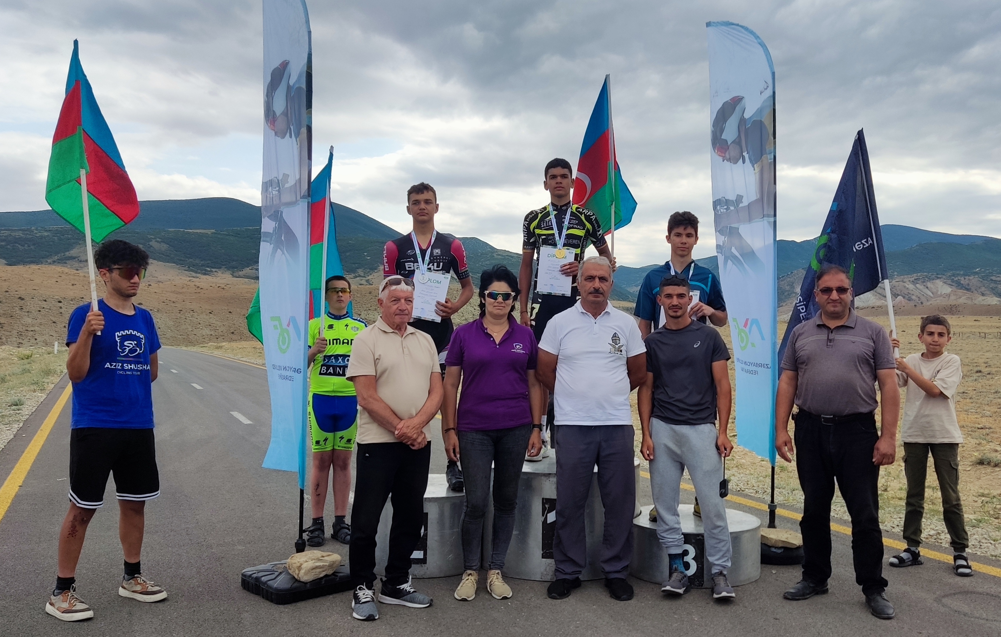 Şose velosipedi üzrə Azərbaycan çempionatına yekun vurulub