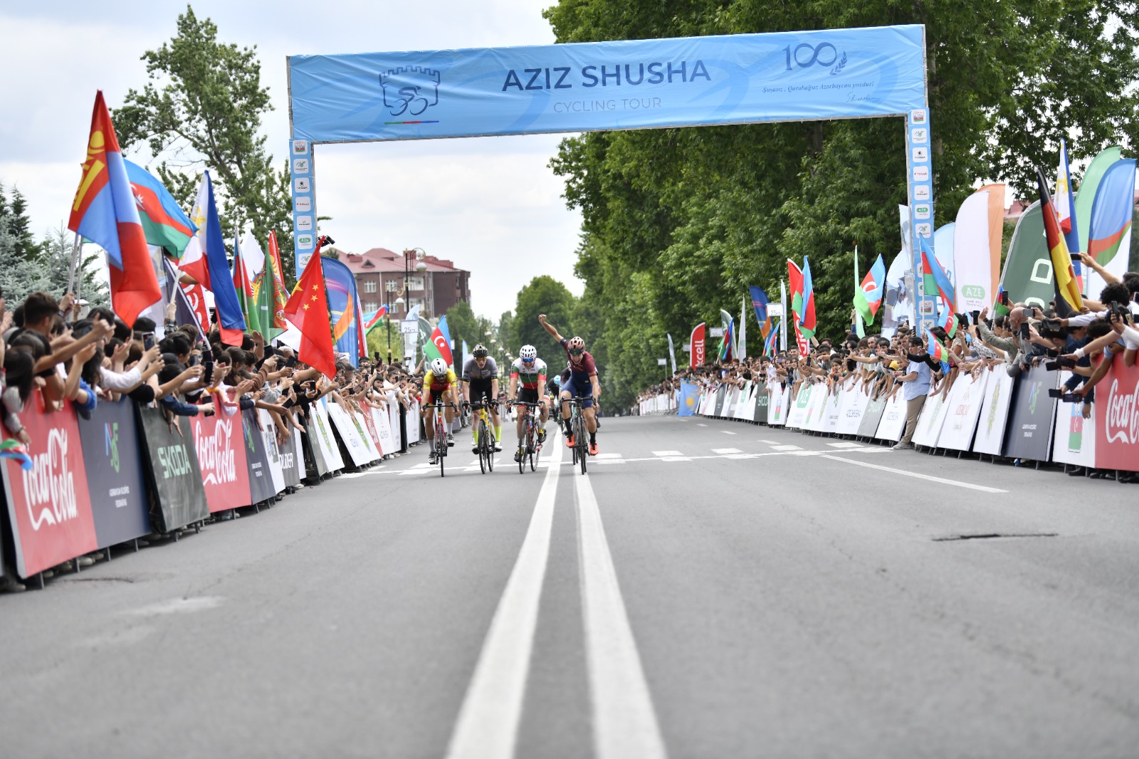 "Əziz Şuşa” beynəlxalq velosiped yarışının ikinci mərhələsinin qalibləri müəyyənləşib